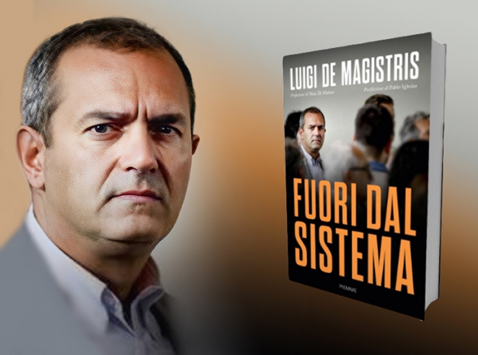 Martedì 15 novembre Luigi de Magistris presenta a Cosenza “Fuori dal sistema”